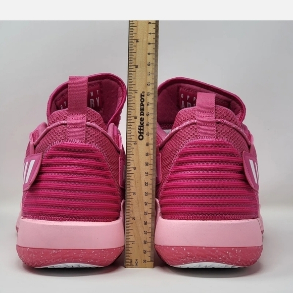 Adidas Dame 7 SM EXTPLY Basketball Sneaker Pink Blast Men’s Size 19 GW7909 New main image 5